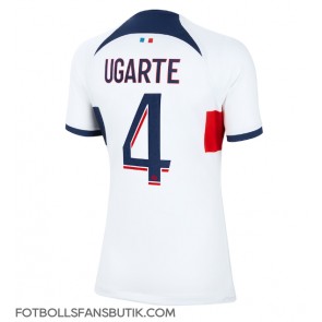 Paris Saint-Germain Manuel Ugarte #4 Replika Bortatröja Damer 2023-24 Kortärmad